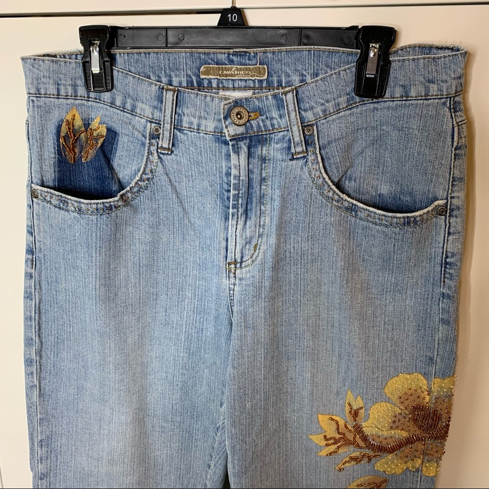 Z. Cavaricci Authentic Vintage Embellished Jeans - Picture 2 of 15